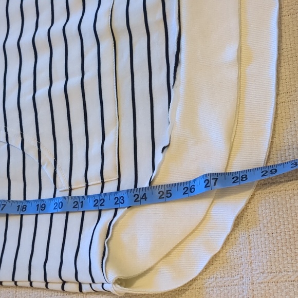 NWT Maurices Striped Hoodie With Hunter Plaid Contrast - Picture 8 of 10